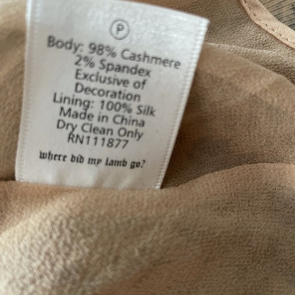 L.A.M.B Cashmere cardigan - Picture 5 of 5